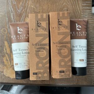 Beauty by Earth Self Tanner Lotion Set